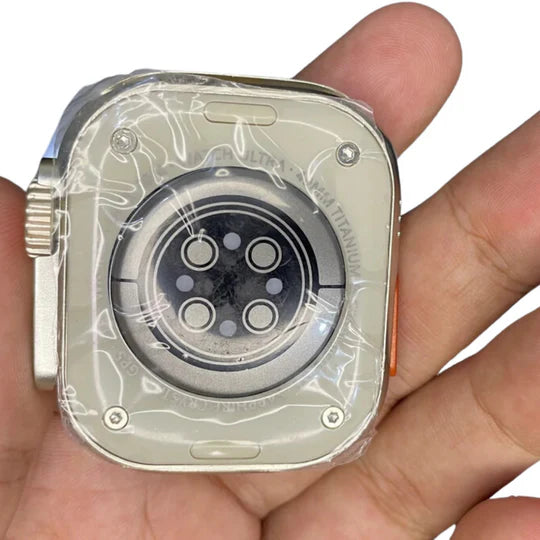 ultra smart watch with 7 straps and airpods