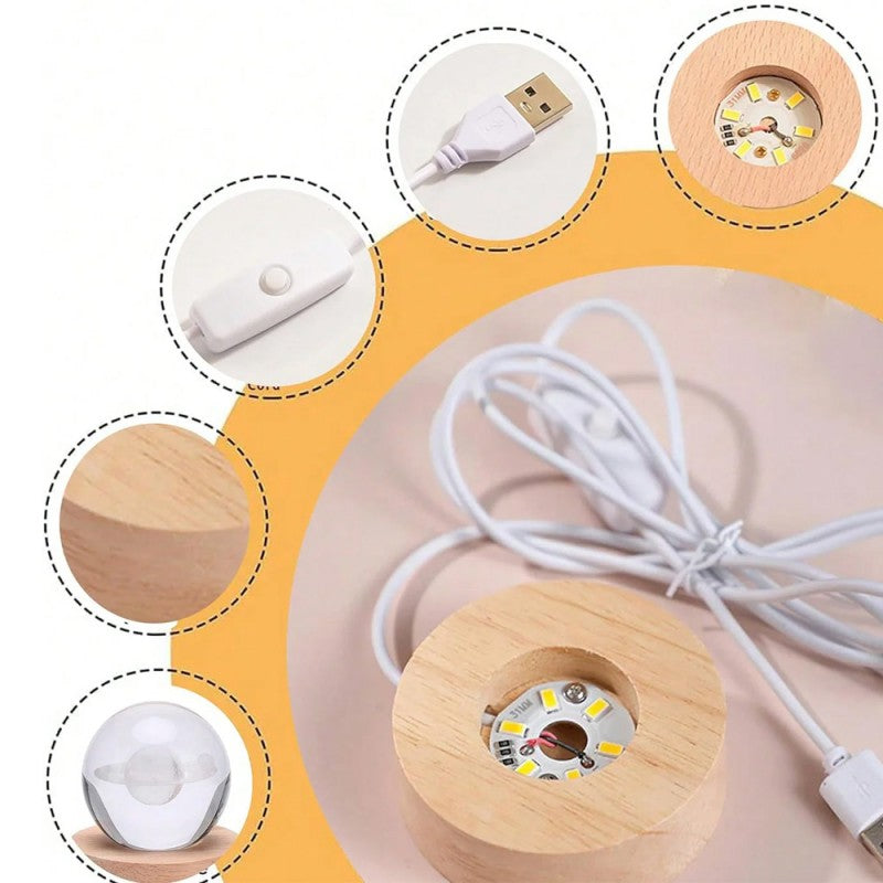 3D Crystal Ball Night limp