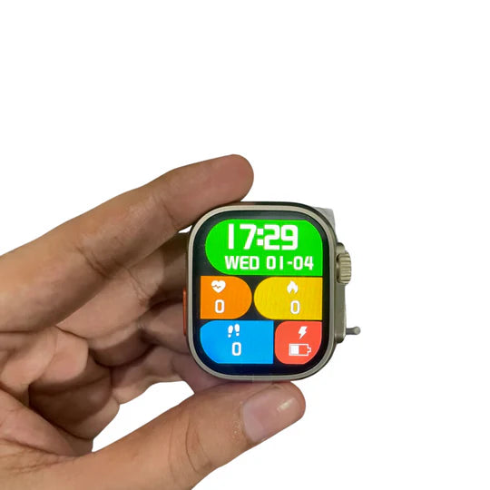 ultra smart watch with 7 straps and airpods